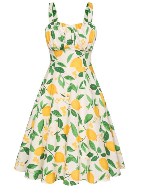 belle poque Dresses & Skirts - Belle Poque - M - Lemon Summer Sun Dress for Women